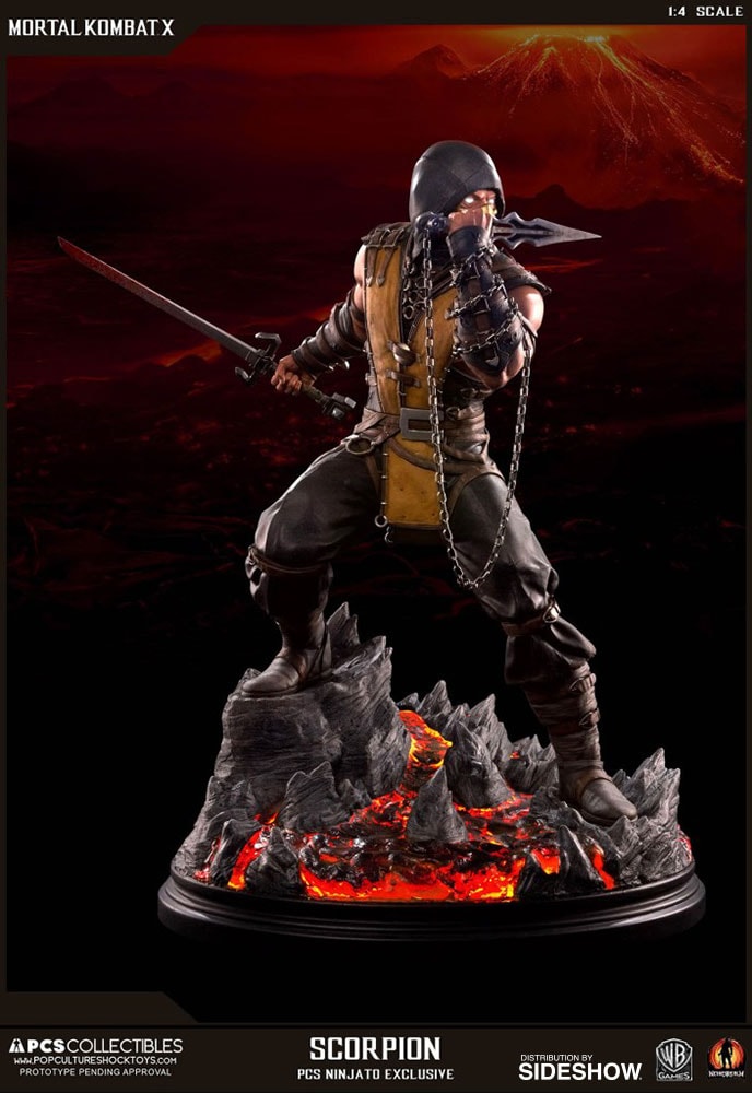 Mortal Kombat Scorpion Statues  Exclusive Edition View 15