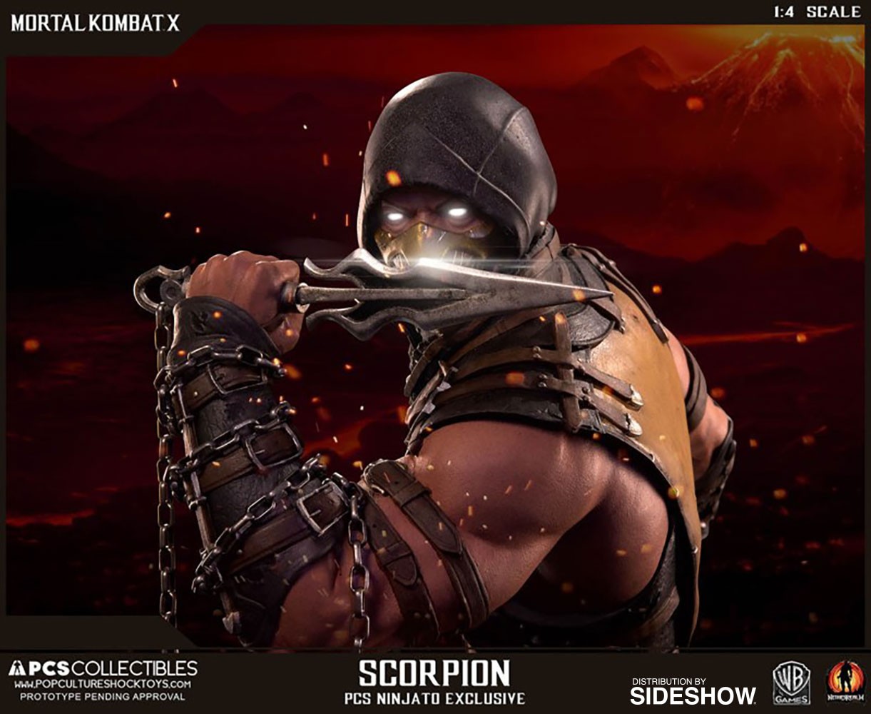 Mortal Kombat Scorpion Statues  Exclusive Edition View 19