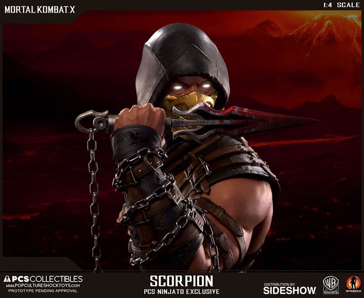 Mortal Kombat Scorpion Statues  Exclusive Edition View 20