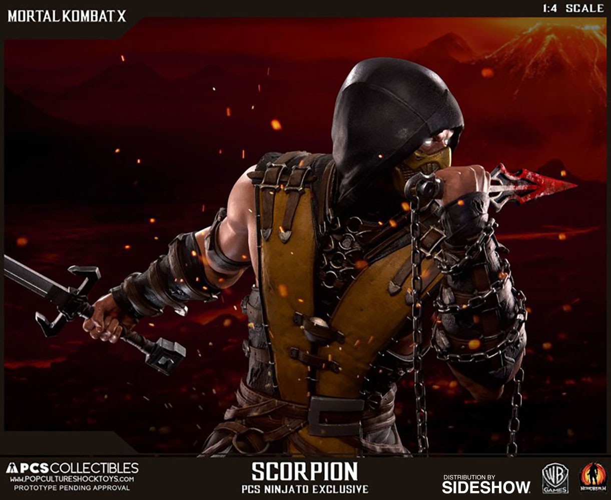 Mortal Kombat Scorpion Statues  Exclusive Edition View 21