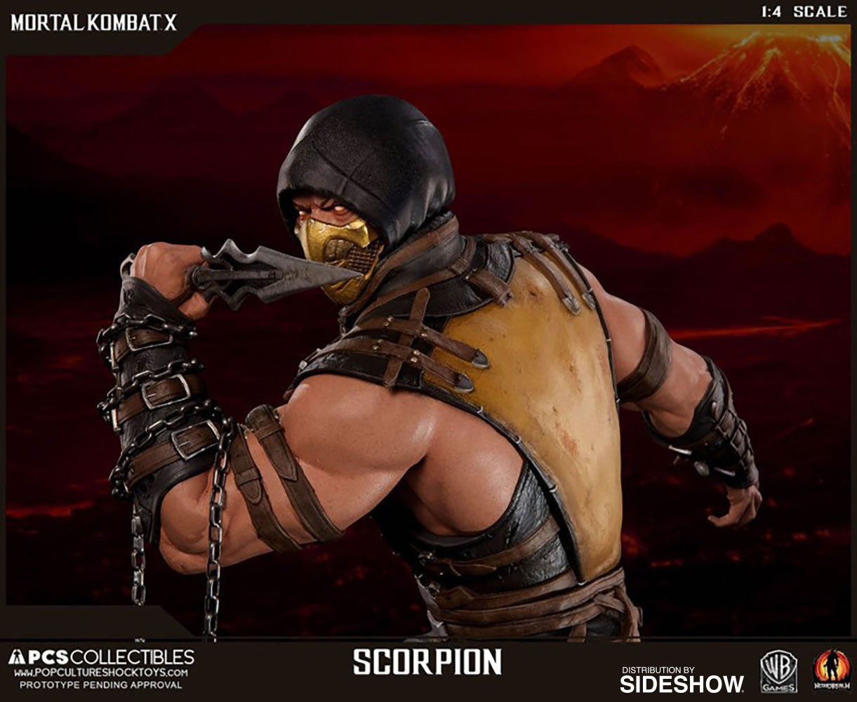 Mortal Kombat Scorpion Statues  Exclusive Edition View 22