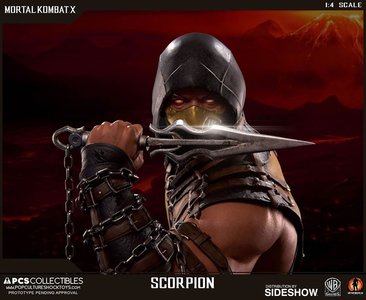 Mortal Kombat Scorpion Statues  Exclusive Edition View 23