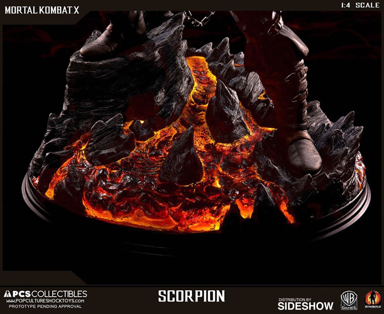 Mortal Kombat Scorpion Statues  Exclusive Edition View 25