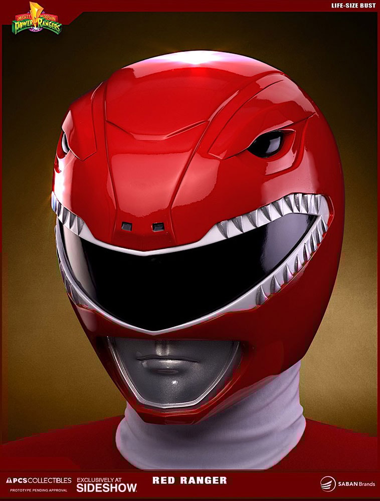 Life size red power ranger top