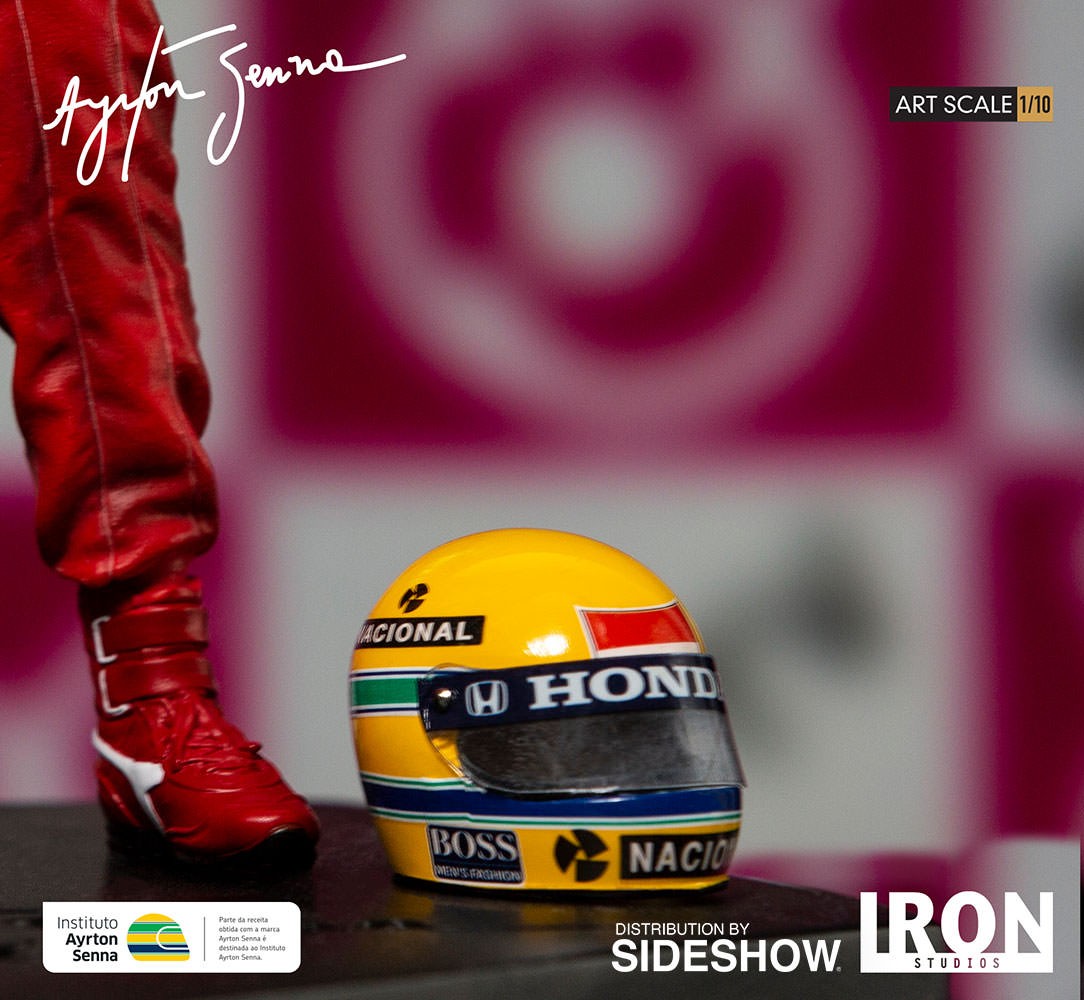 Ayrton Senna 1988 Japan GP Statue by Iron Studios | Sideshow Ayrton Senna 1988 Japan GP Statue by Iron Studios | Sideshow