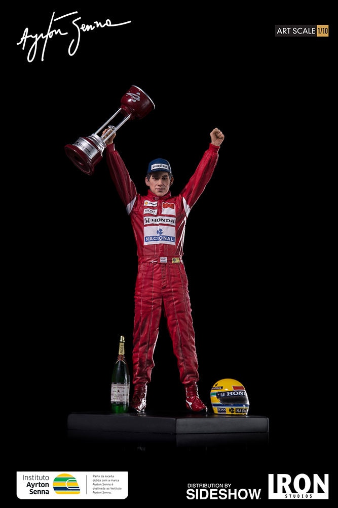 Ayrton Senna 1988 Japan GP Statue by Iron Studios | Sideshow Ayrton Senna 1988 Japan GP Statue by Iron Studios | Sideshow