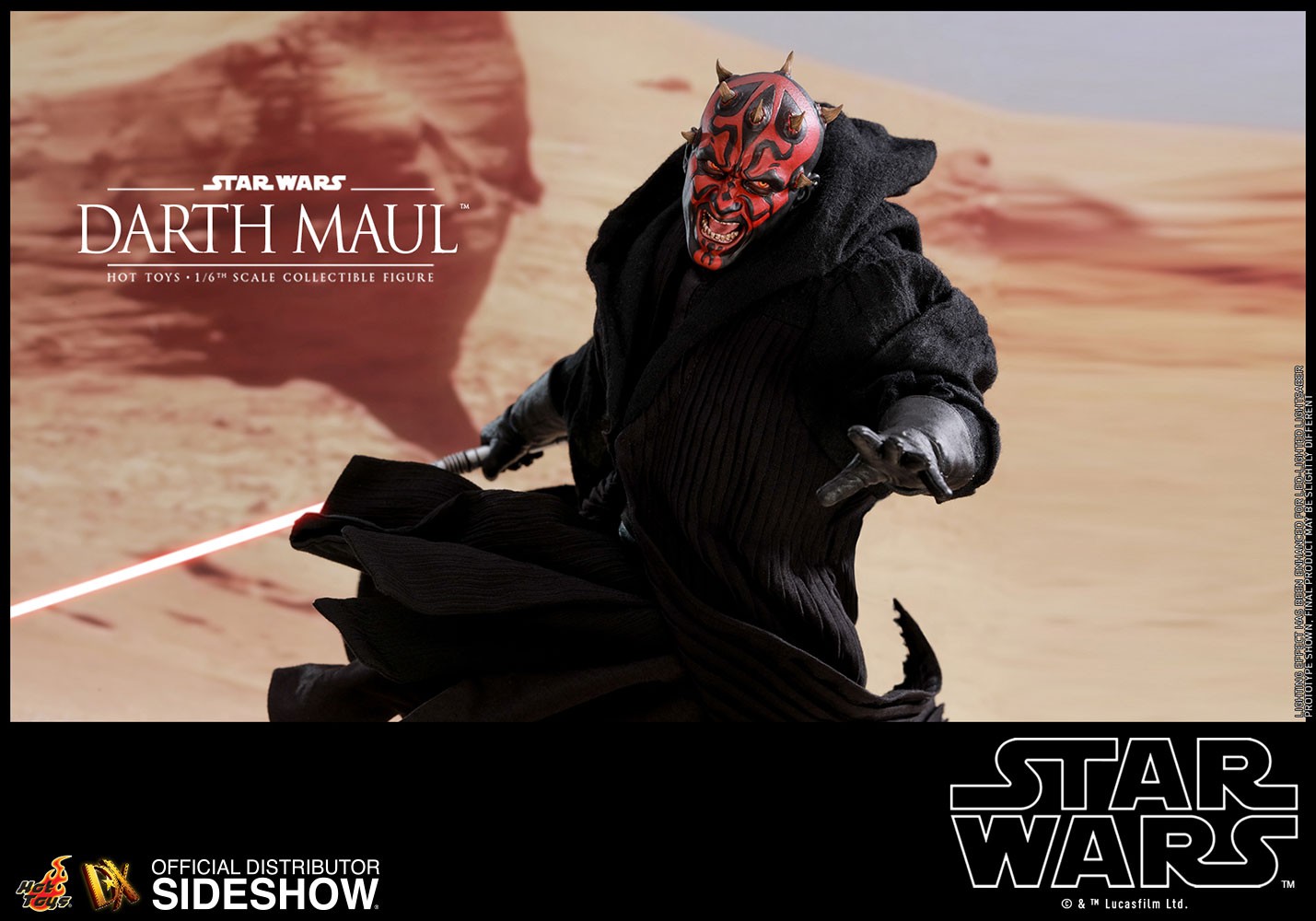 Darth Maul Phantom Menace Figure by Hot Toys | Sideshow