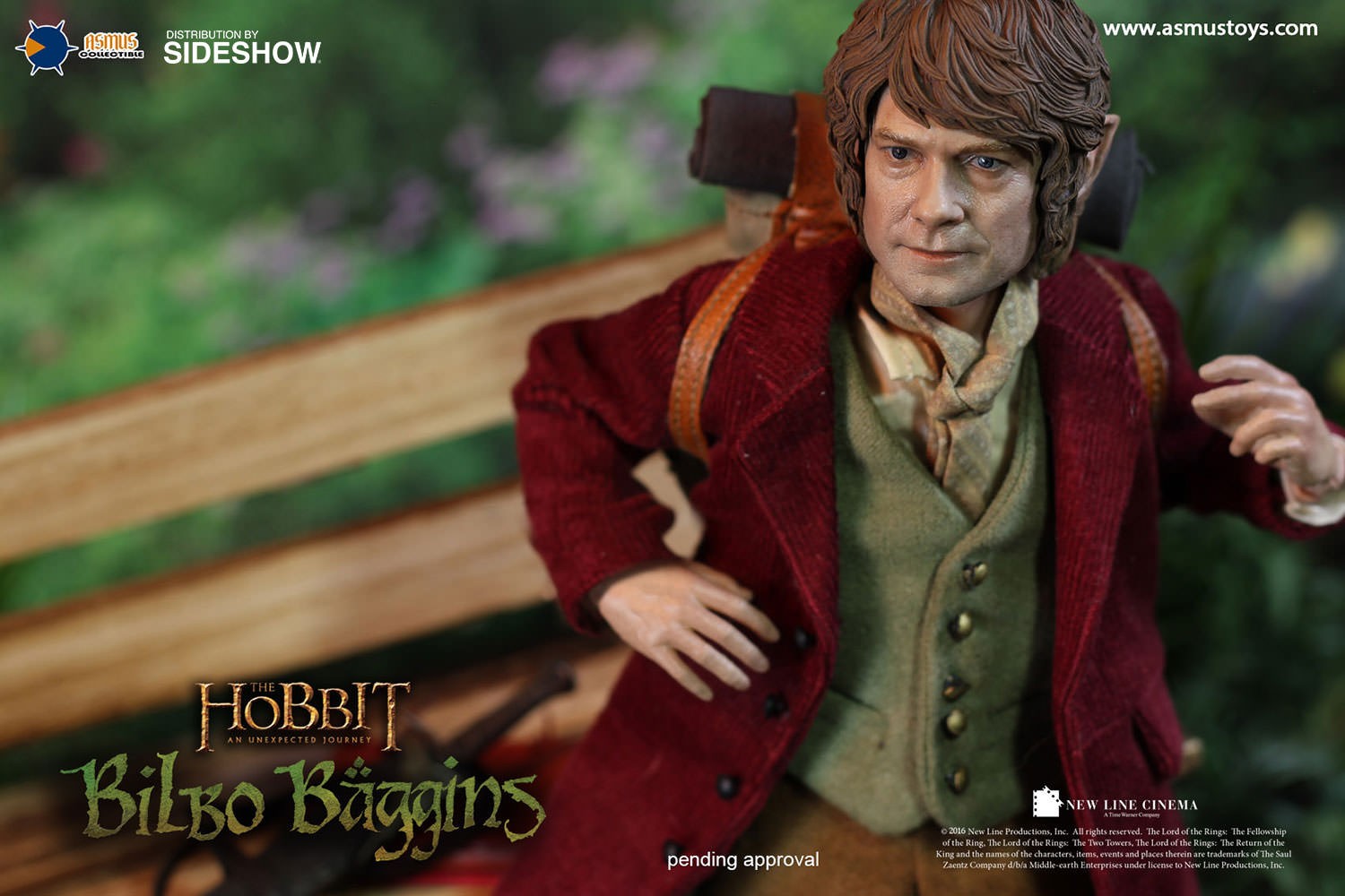 Asmus Toys Bilbo Baggins 1:6 Scale Figure The Lord Of The