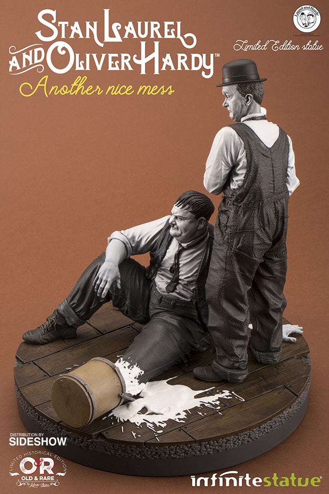 Stan Laurel & Oliver Hardy Stan Laurel and Oliver Hardy Statues  (Prototype Shown) View 2
