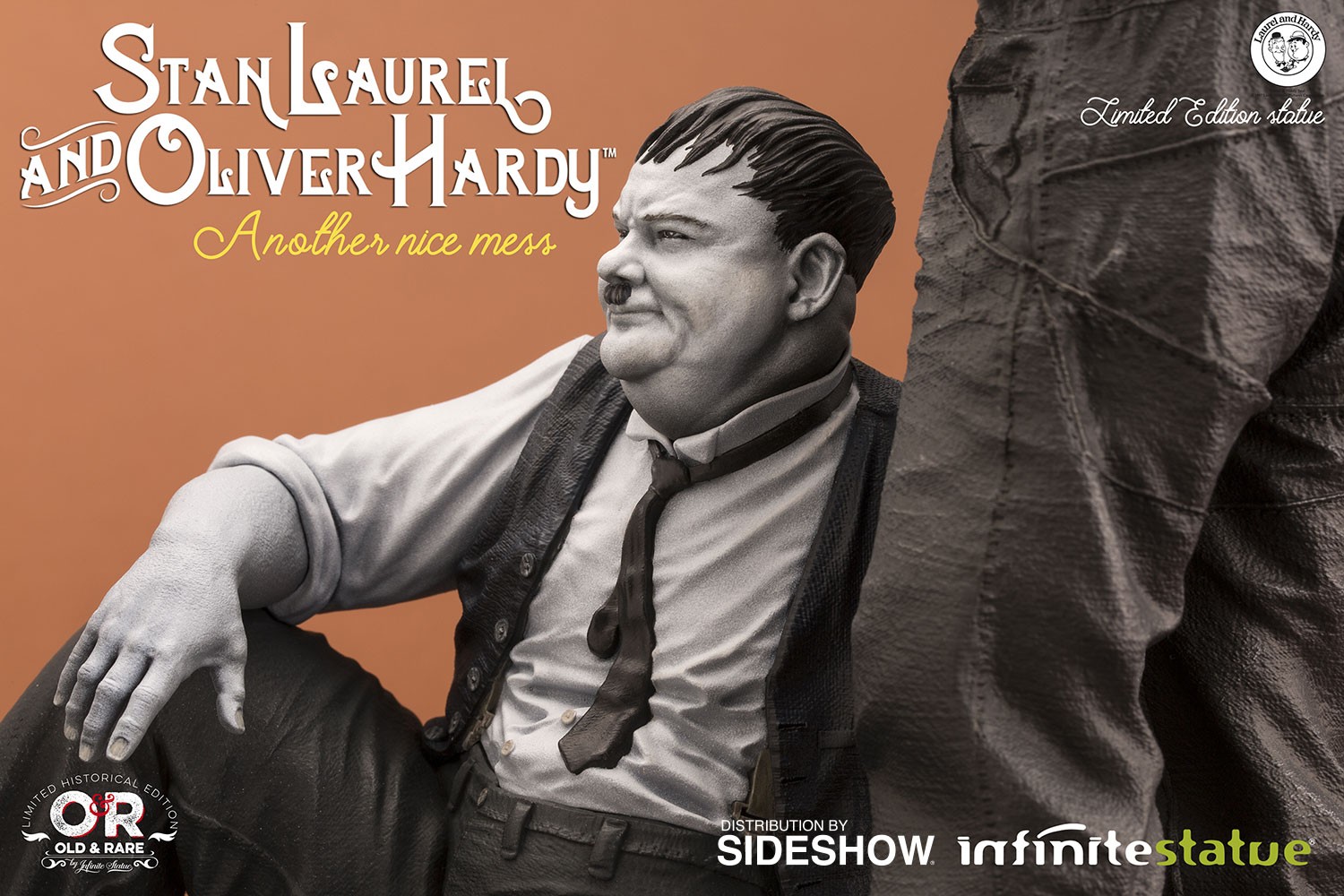 Stan Laurel & Oliver Hardy Stan Laurel and Oliver Hardy Statues  (Prototype Shown) View 9