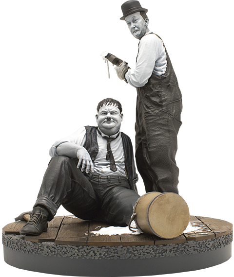 Stan Laurel & Oliver Hardy Stan Laurel and Oliver Hardy Statues  (Prototype Shown) View 11