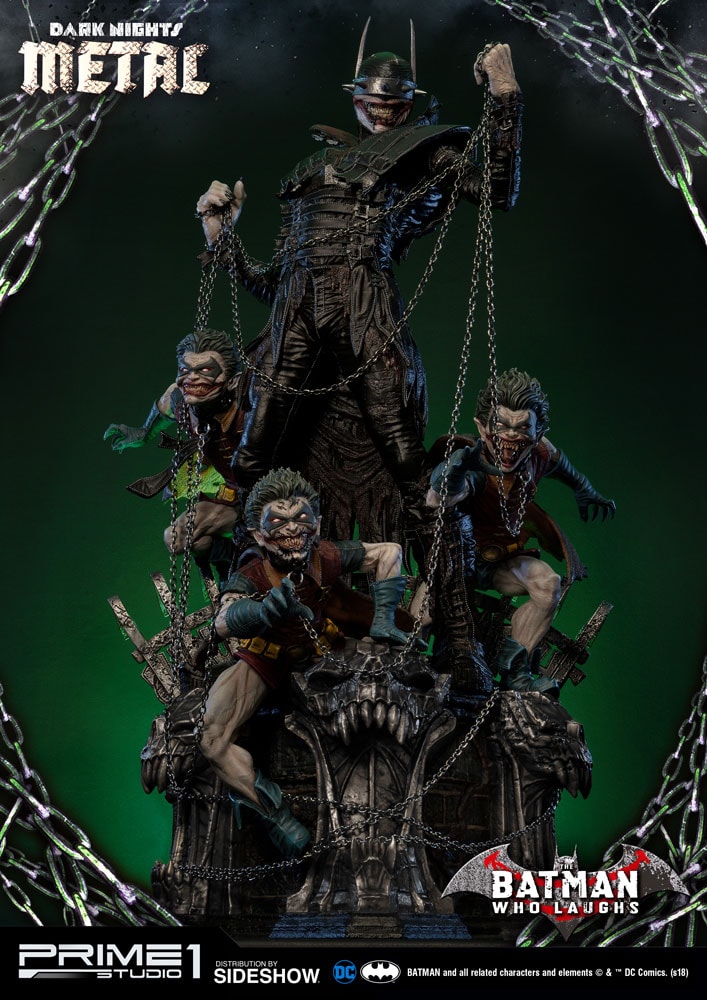 DC Comics Batman Who Laughs Deluxe Version Statues  Exclusive Edition (Prototype Shown) View 6