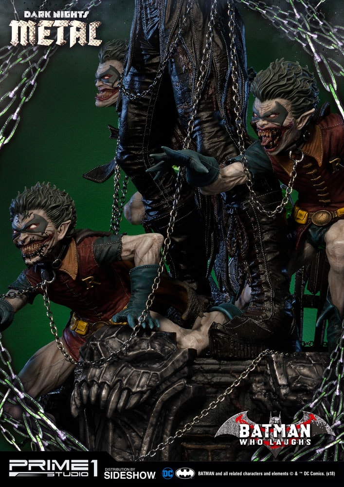 DC Comics Batman Who Laughs Deluxe Version Statues  Exclusive Edition (Prototype Shown) View 7