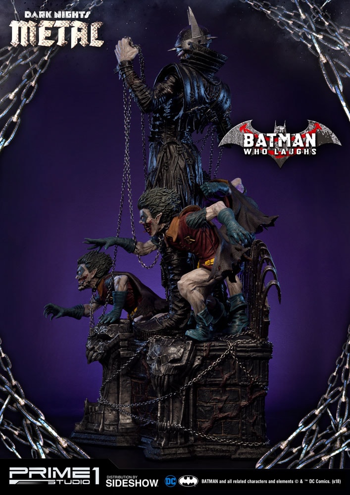 DC Comics Batman Who Laughs Deluxe Version Statues  Exclusive Edition (Prototype Shown) View 9