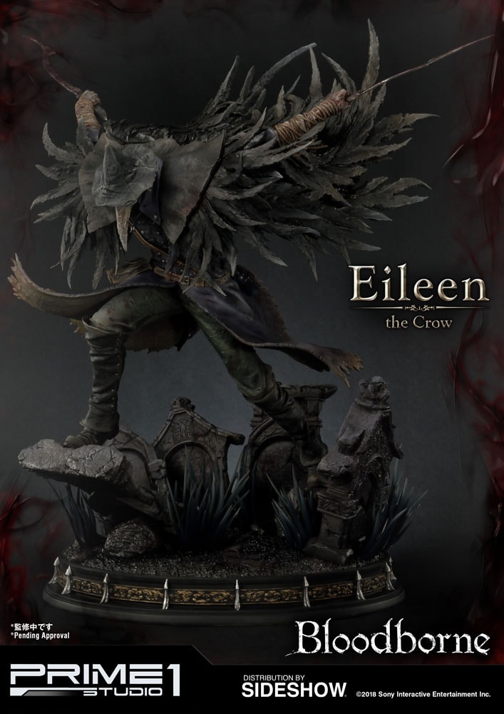 Bloodborne The Old Hunters Eileen the Crow Statue by Prime