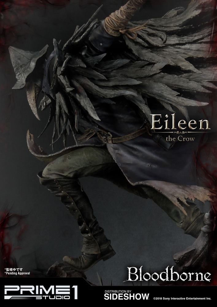 Bloodborne The Old Hunters Eileen the Crow Statue by Prime
