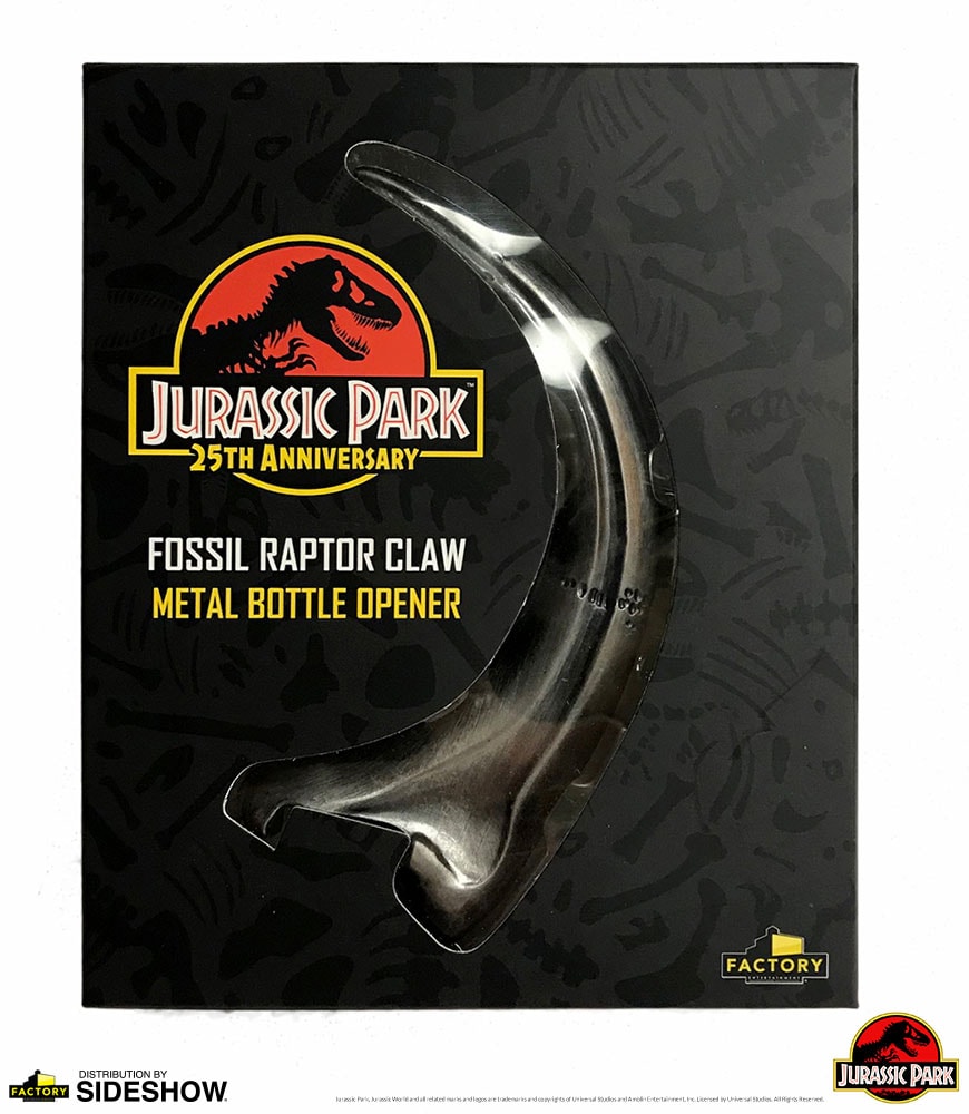 Fossil Raptor Claw Metal Bottle Opener- Prototype Shown
