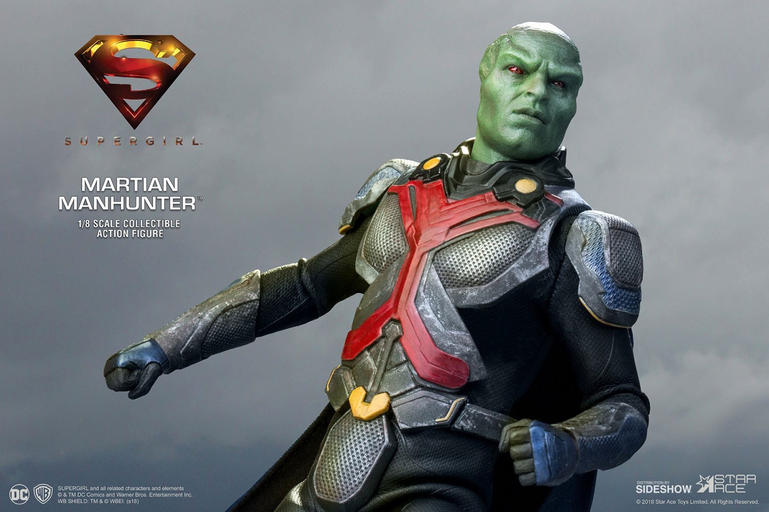 DC Comics Martian Manhunter Deluxe Collectible Figure  (Prototype Shown) View 2