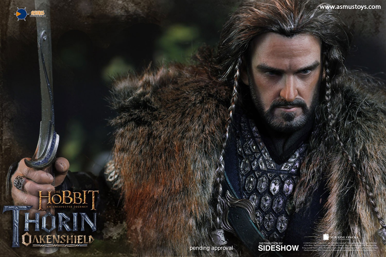 The Hobbit Thorin Oakenshield Sixth Scale Figure  (Prototype Shown) View 6