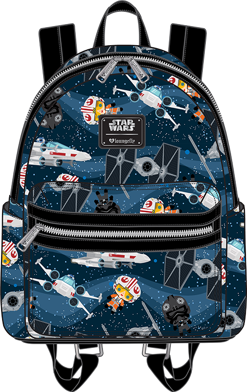 Star Wars Loungefly リュック Loungefly Star Wars: Lightspeed Backpack, Wallet & Pin