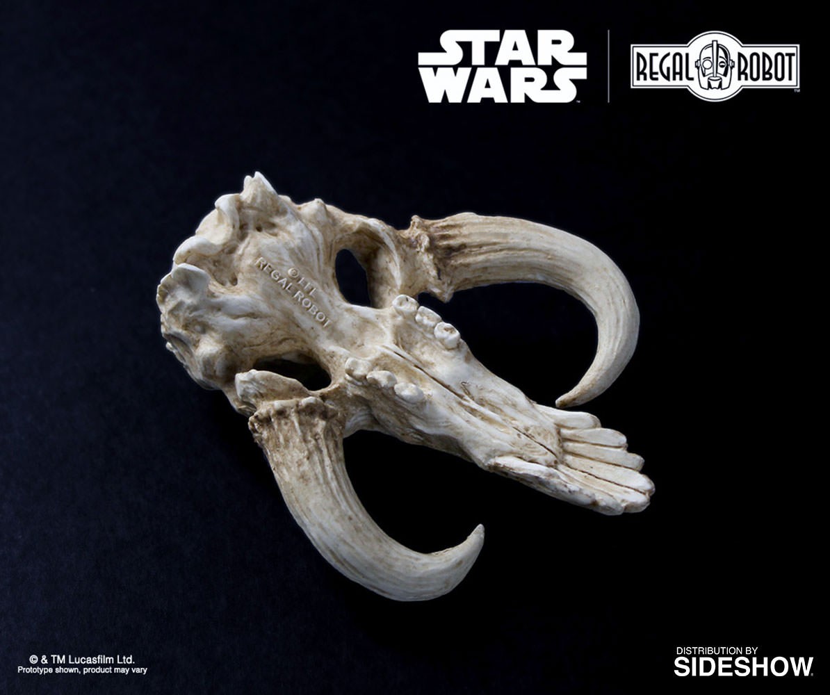Mandalorian Skull Mini Sculpture (Prototype Shown) View 5