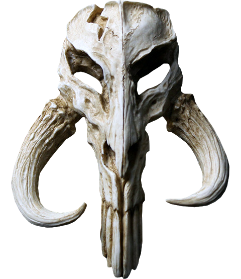 Mandalorian Skull Mini Sculpture (Prototype Shown) View 10