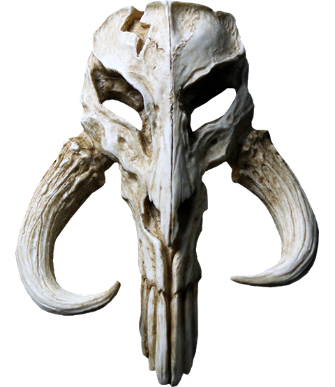 Mandalorian Skull Mini Sculpture (Prototype Shown) View 10