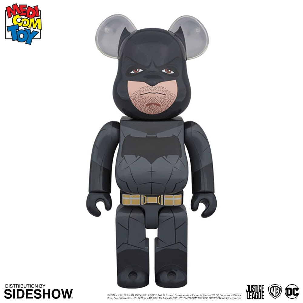 Bearbrick Batman Justice League Version 1000 (Prototype Shown) View 1