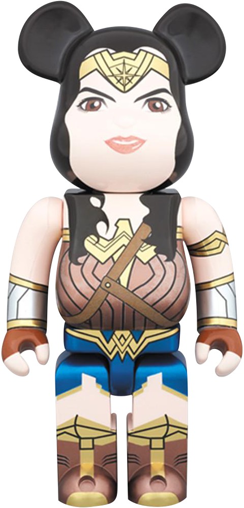 アメリカ通販ファッション Figure 400 Woman Wonder Bearbrick Comics DC by Toy Medicom キューブリック、ベアブリック