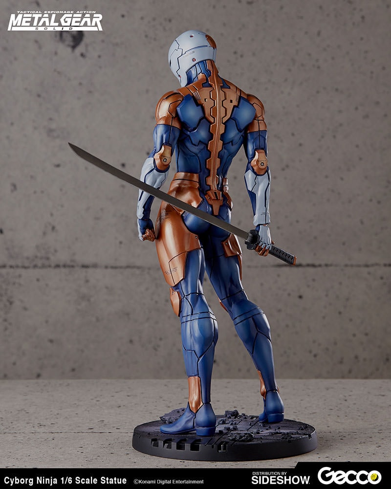 Metal Gear Solid Cyborg Ninja Statues  (Prototype Shown) View 8
