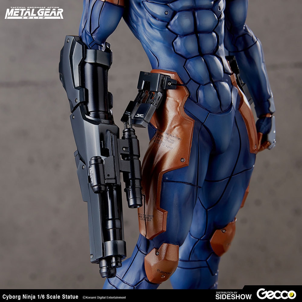 Metal Gear Solid Cyborg Ninja Statues  (Prototype Shown) View 26