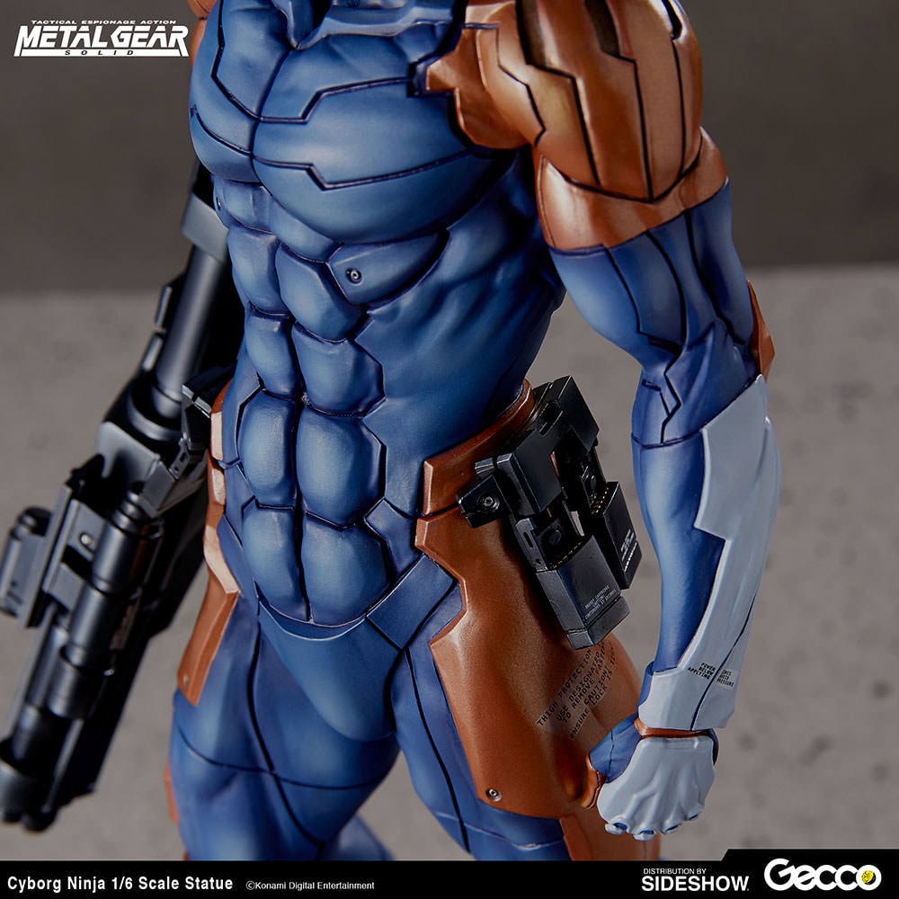 Metal Gear Solid Cyborg Ninja Statues  (Prototype Shown) View 28