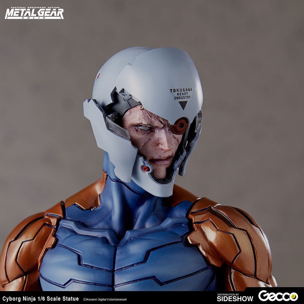 Metal Gear Solid Cyborg Ninja Statues  (Prototype Shown) View 29