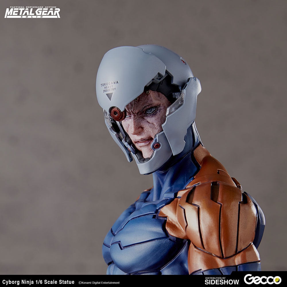 Metal Gear Solid Cyborg Ninja Statues  (Prototype Shown) View 31