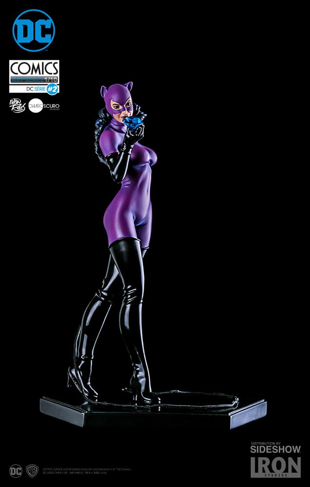 Catwoman Art Scale 1:10 Statue by Iron Studios | Sideshow