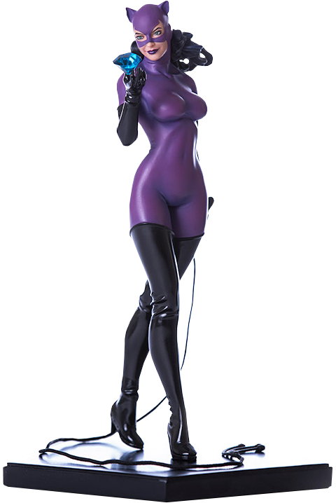 Amazon.com: Ironstudios 1/10 Catwoman DC Comics Hand Painted