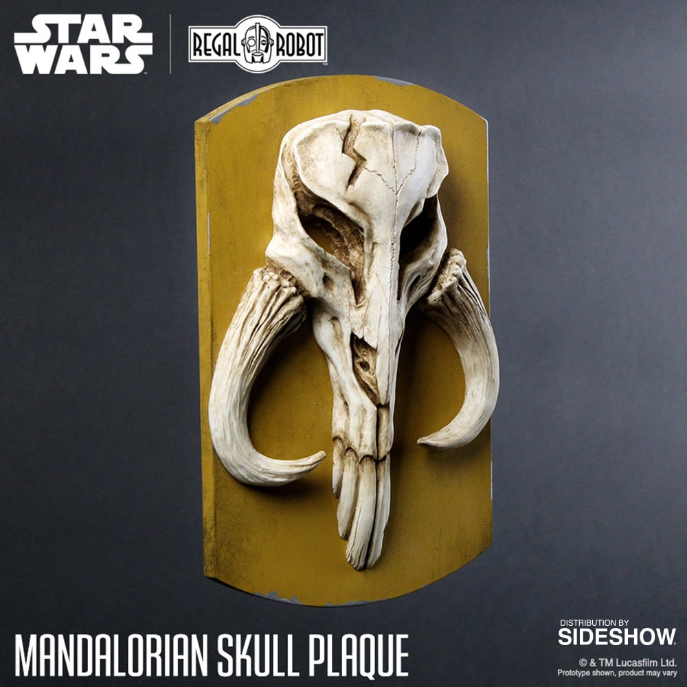 Mandalorian Skull Plaque- Prototype Shown