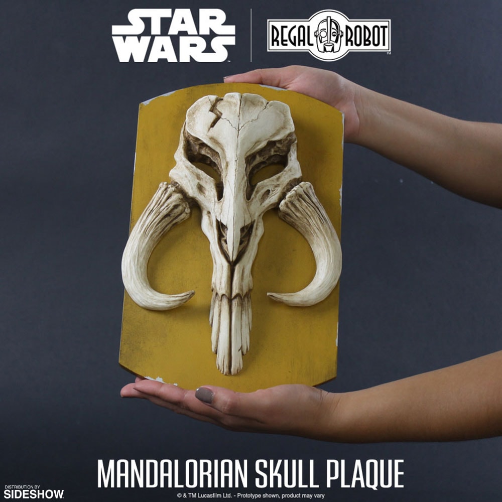 Mandalorian Skull Plaque- Prototype Shown