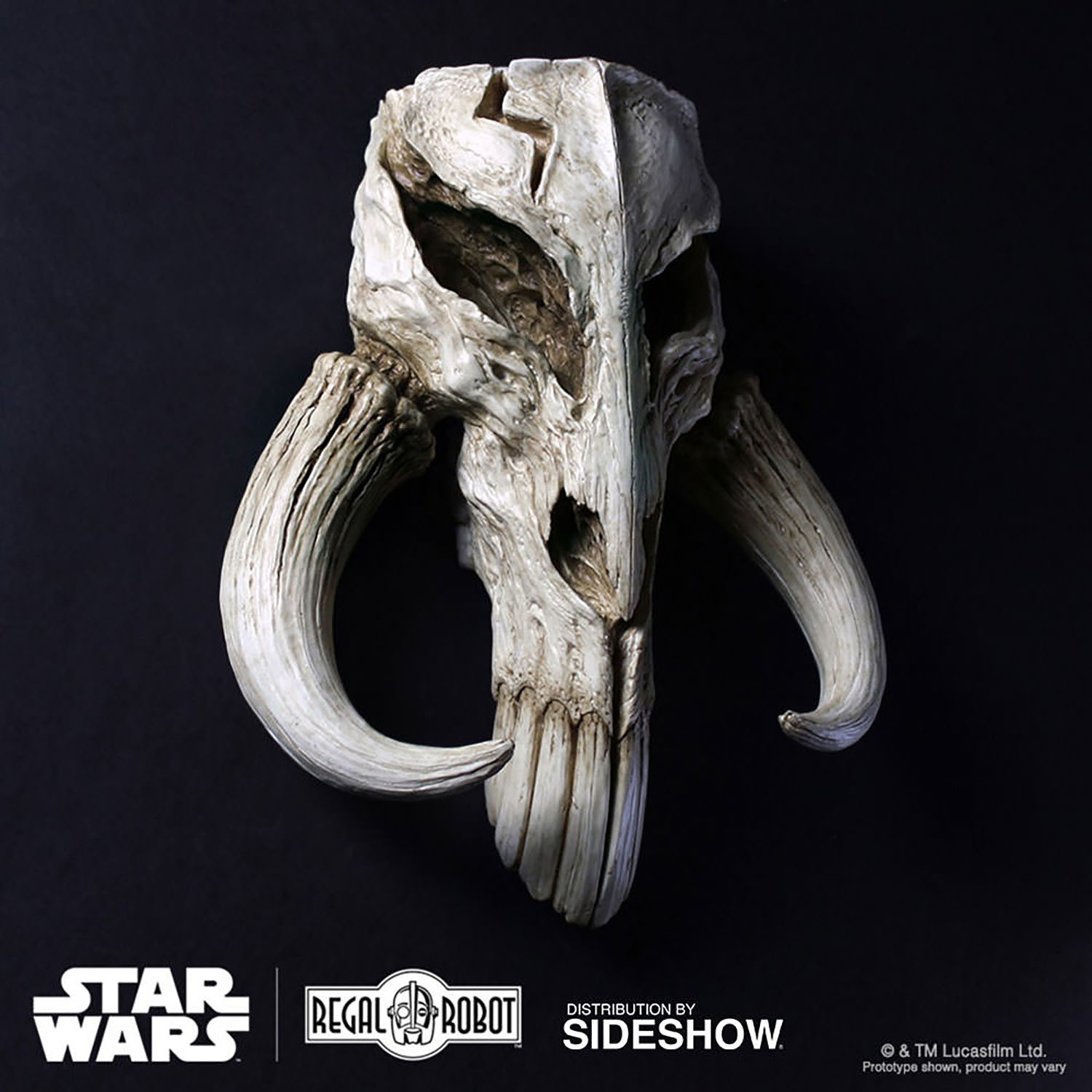 Mandalorian Skull Wall Decor (Prototype Shown) View 3
