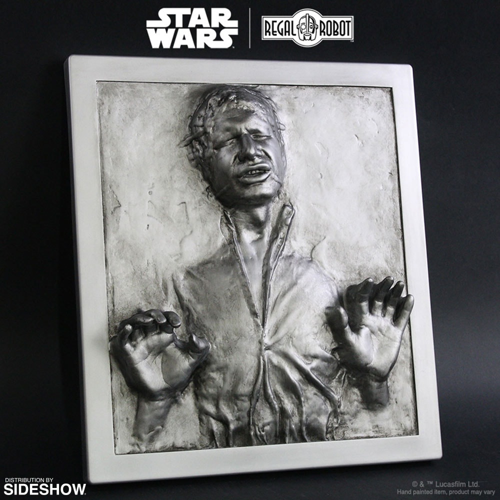 Han Solo in Carbonite Plaque- Prototype Shown