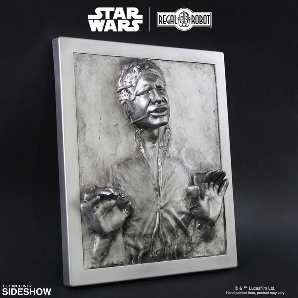 Han Solo in Carbonite Plaque- Prototype Shown