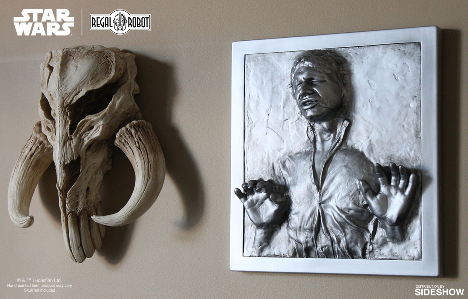 Han Solo in Carbonite Plaque- Prototype Shown