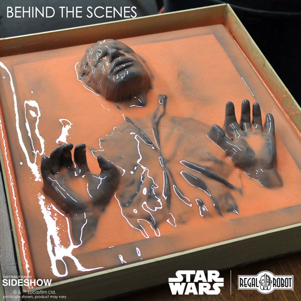 Han Solo in Carbonite Plaque
