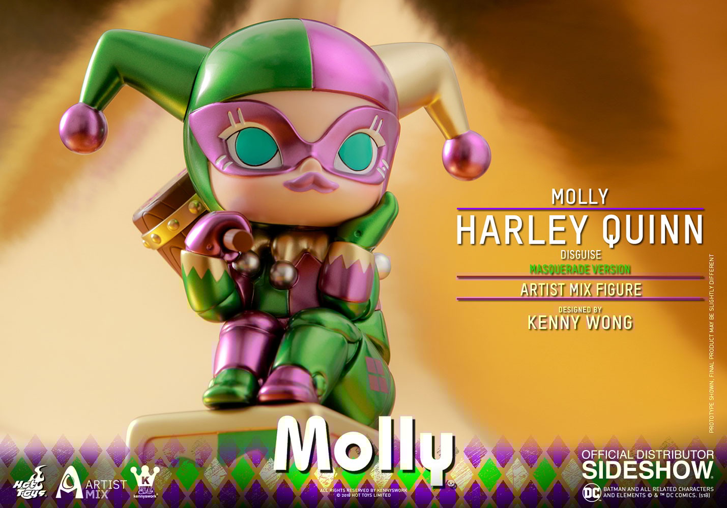 DC Comics Molly Harley Quinn Disguise Masquerade Version