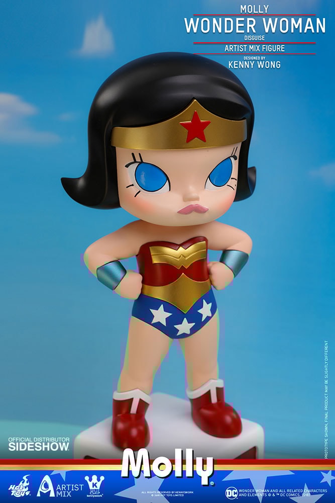DC Comics Molly Wonder Woman Disguise Collectible Figure