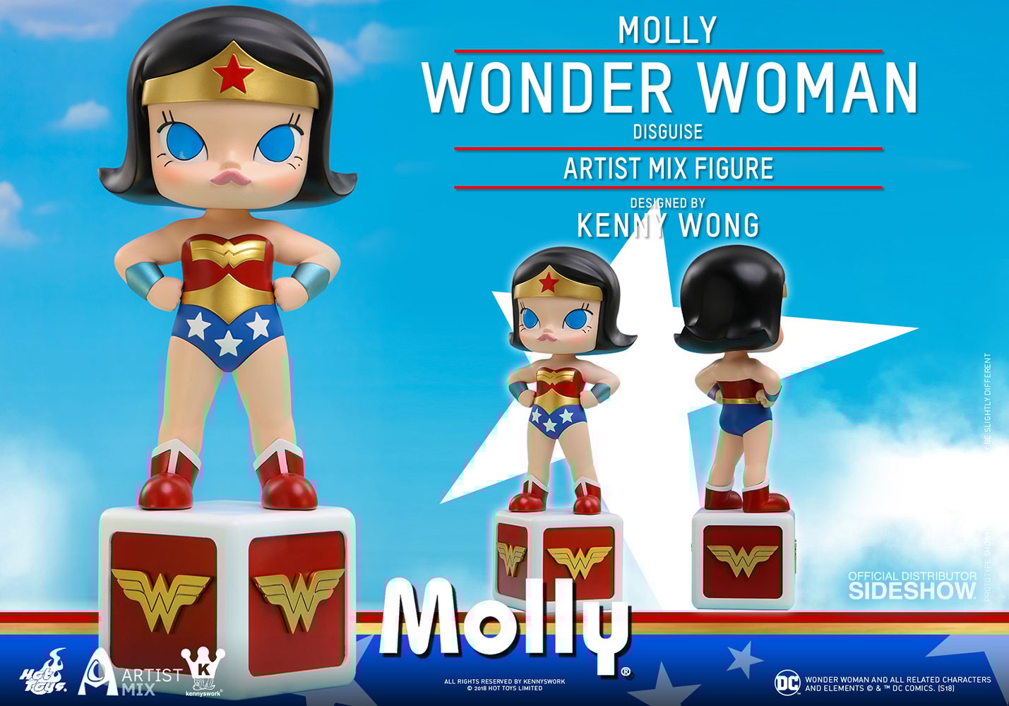 【期間限定特価】 DC Figure Collectible Disguise Woman Wonder Molly Comics 一般