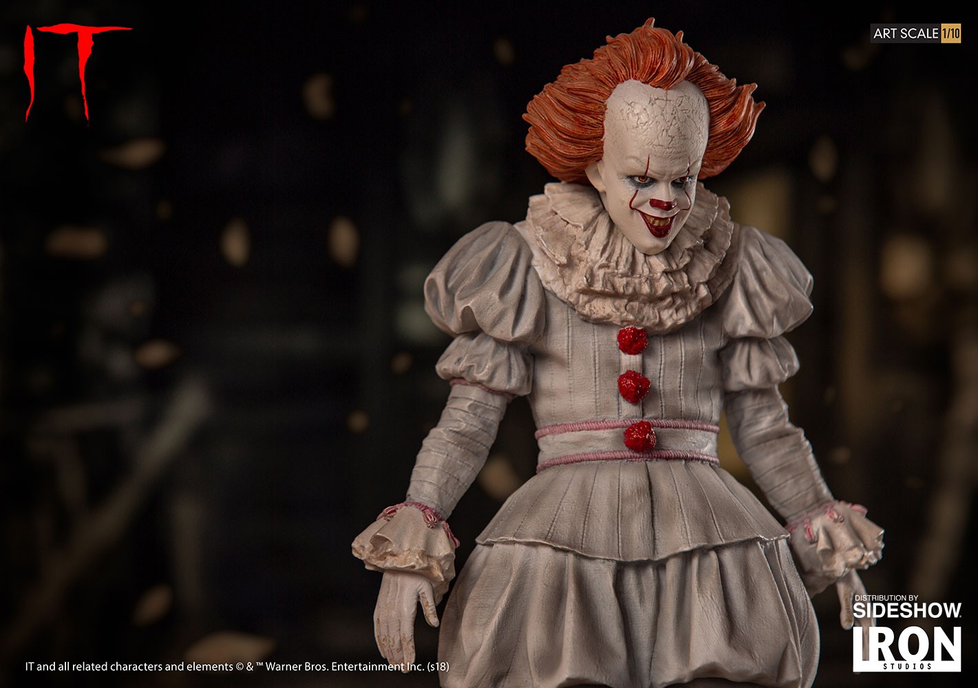 It Pennywise Statue by Iron Studios | Sideshow Collectibles