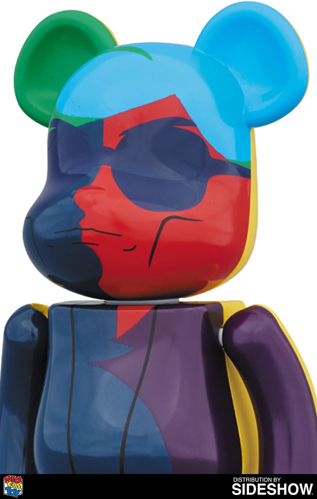 Super Alloyed Bearbrick Andy Warhol 200 Figure by Medicom