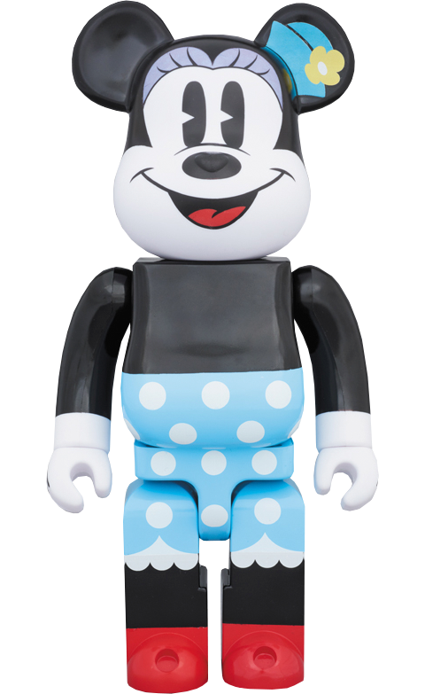 Disney Bearbrick Minnie Mouse 400 Figure by Medicom Toy