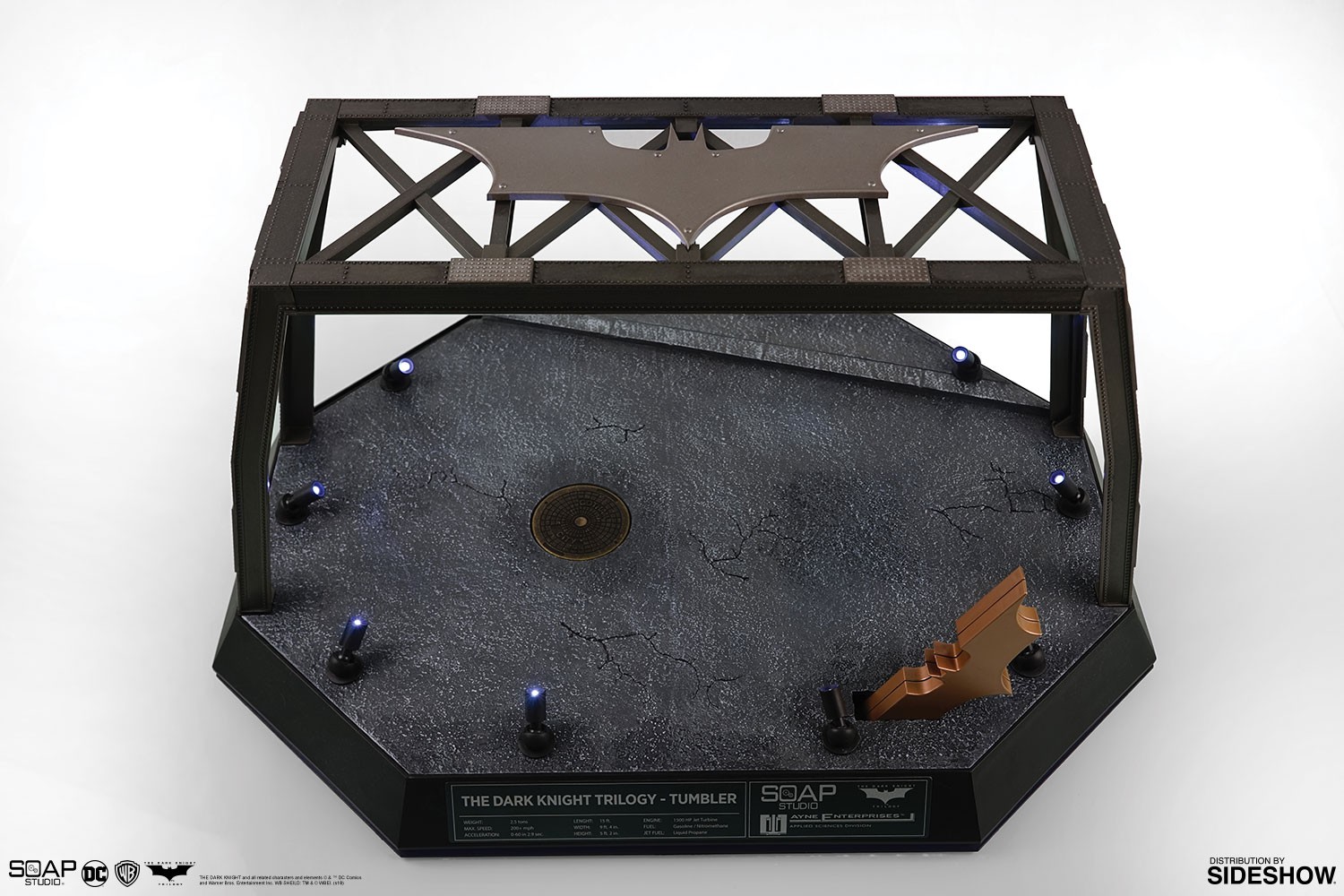 The Dark Knight RC Tumbler - Deluxe Pack